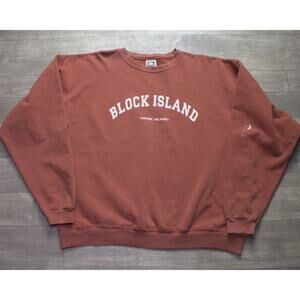 Vintage Cotton Deluxe Fleece Sweatshirt Crewneck XL Sweater Grandma Core 90s USA
